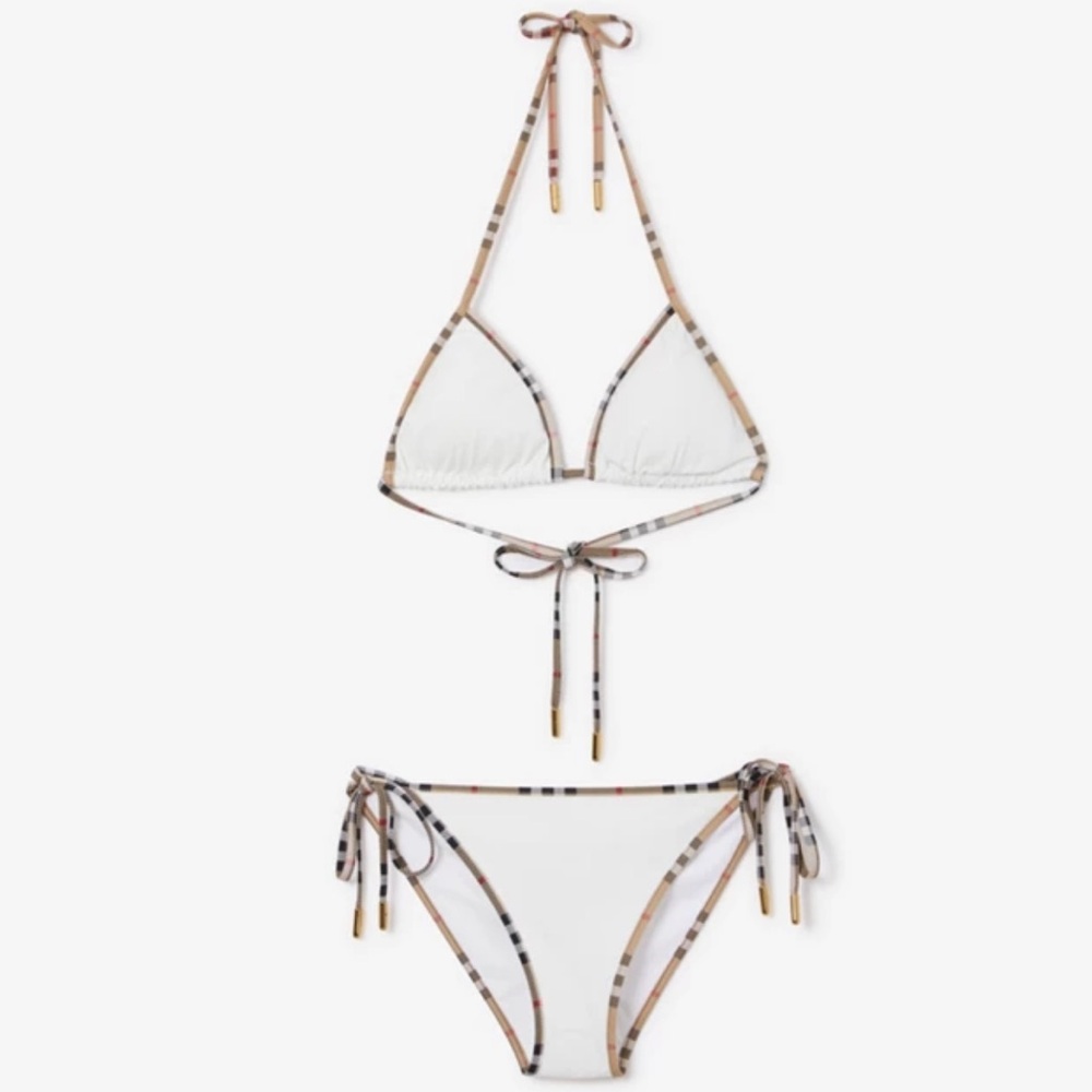Burberry Check Trim Bikini
